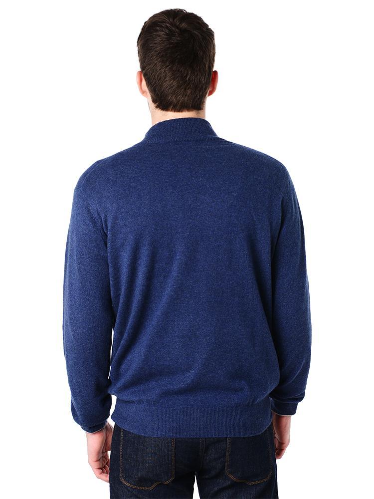  Peter Millar Men's Cashmere 1/4 Zip Pullover
