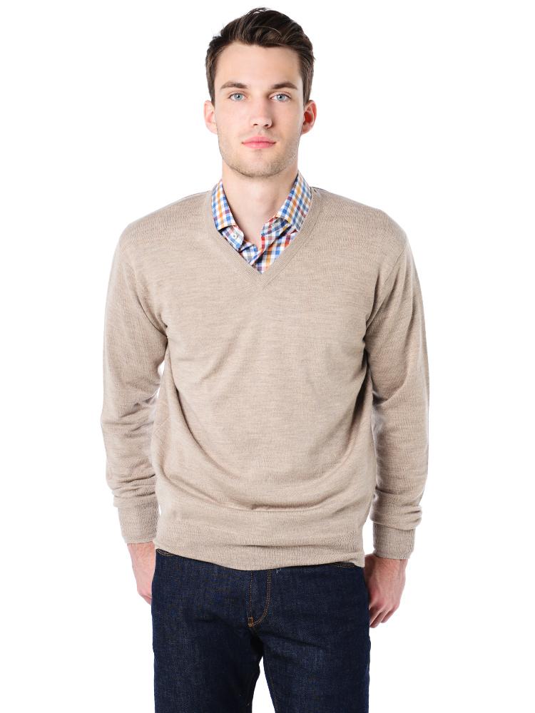  Peter Millar Men's Marino Wool V Neck Sweater