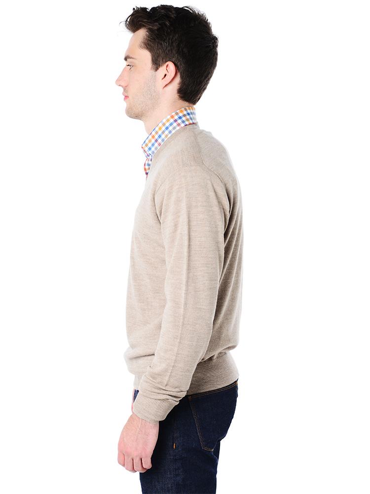  Peter Millar Men's Marino Wool V Neck Sweater
