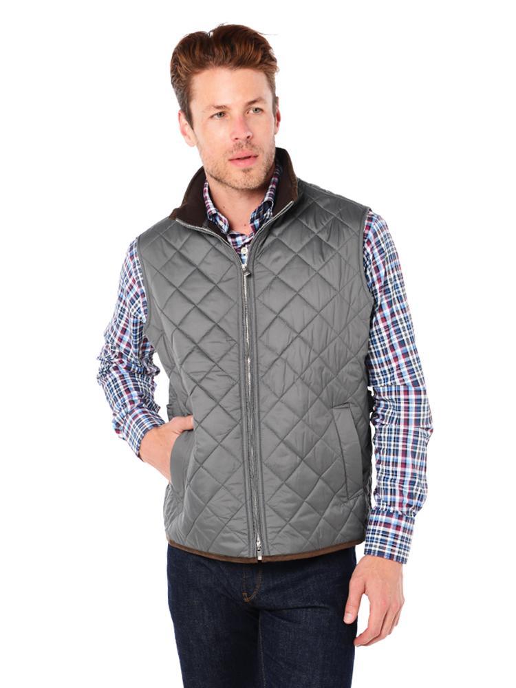  Peter Millar Men's Hudson Lightweight Quilted Vest