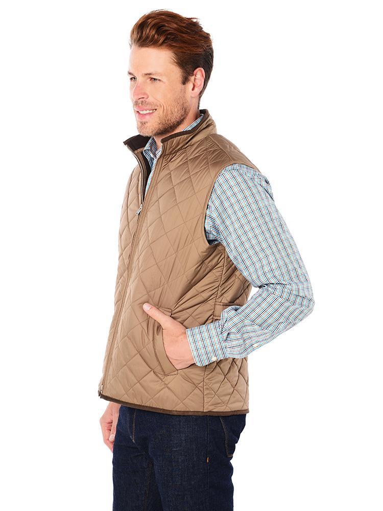  Peter Millar Men's Hudson Lightweight Quilted Vest
