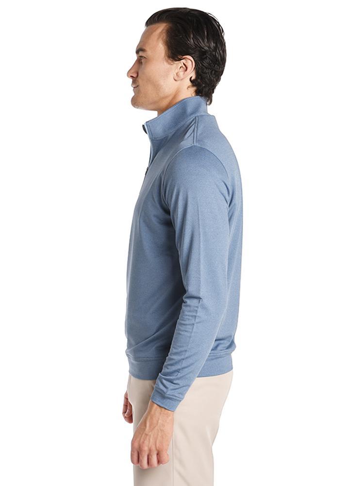  Peter Millar Perth Stretch Melange 1/4 Zip Pullover