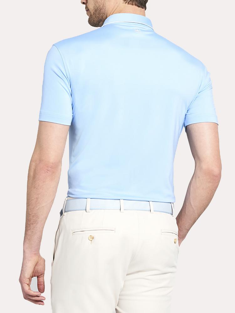  Peter Millar Dale Solid Stretch Jersey With Piping Tour Fit