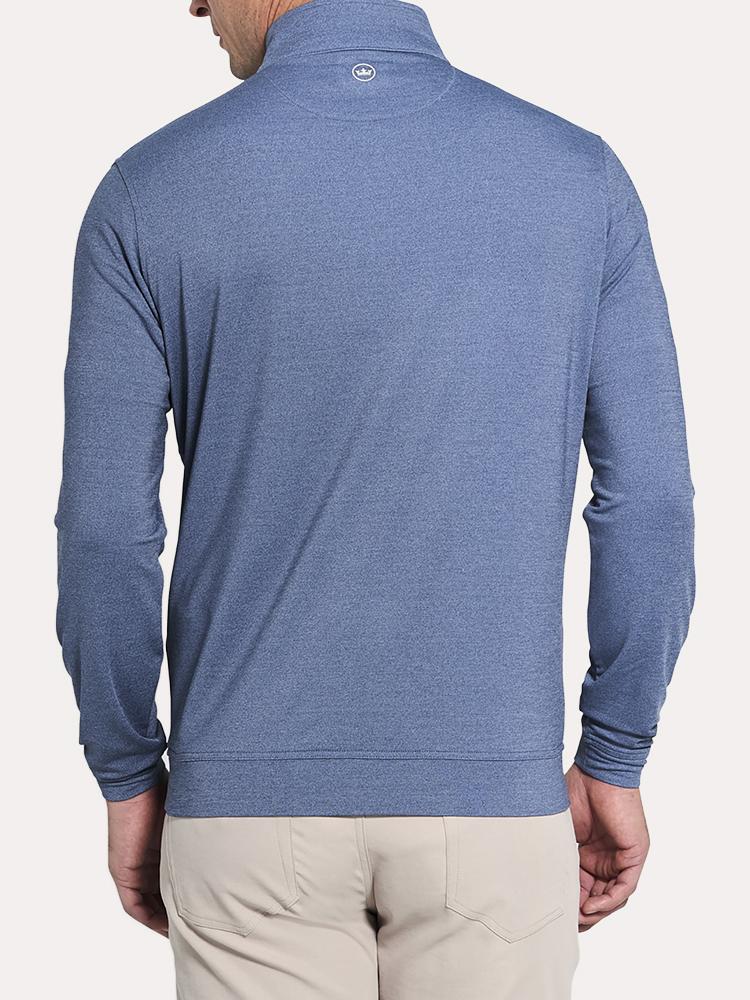  Peter Millar Perth Stretch Loop Melange 1/4 Zip
