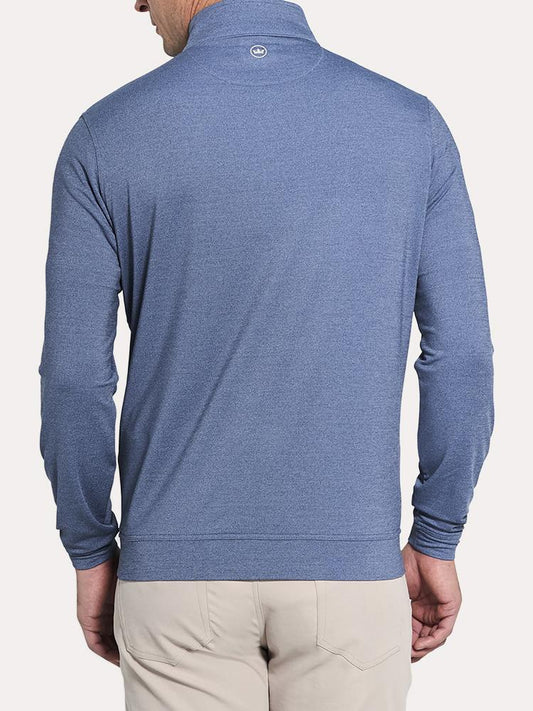  Peter Millar Perth Stretch Loop Melange 1/4 Zip