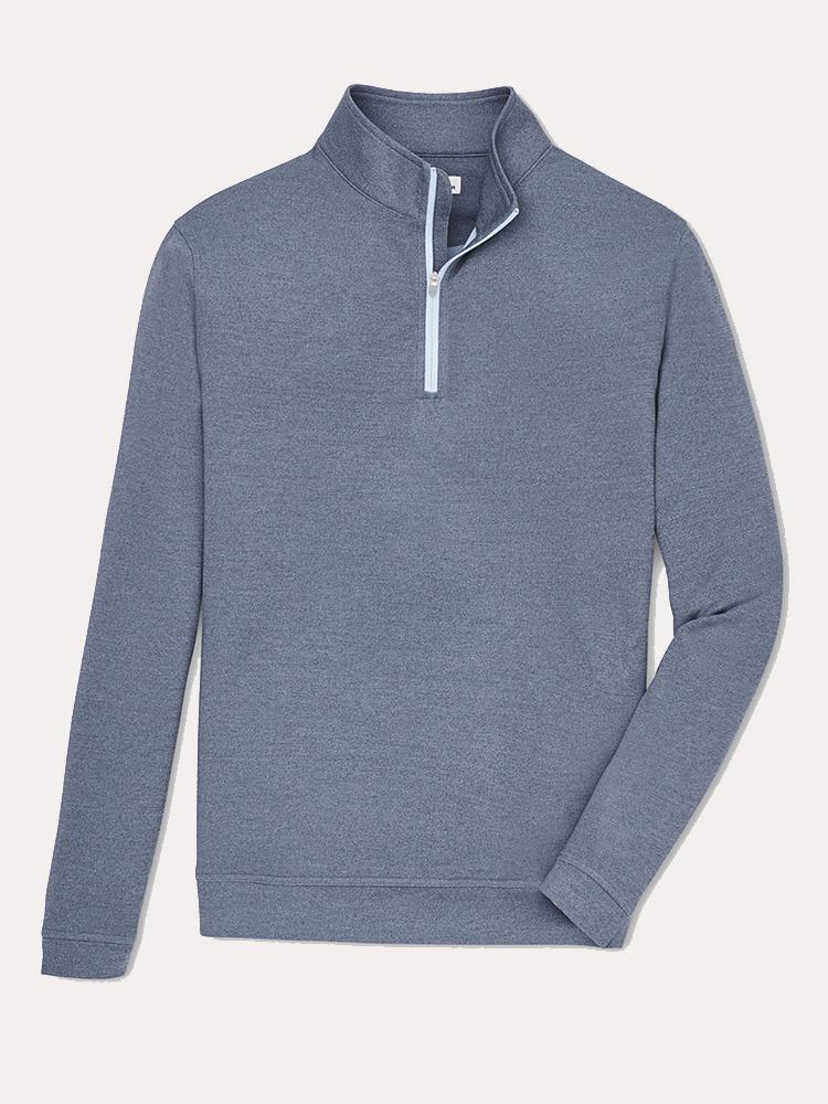  Peter Millar Perth Stretch Loop Melange 1/4 Zip