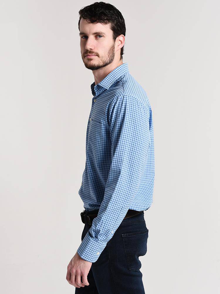  Peter Millar Hills Performance Cotton Touch Sport Shirt