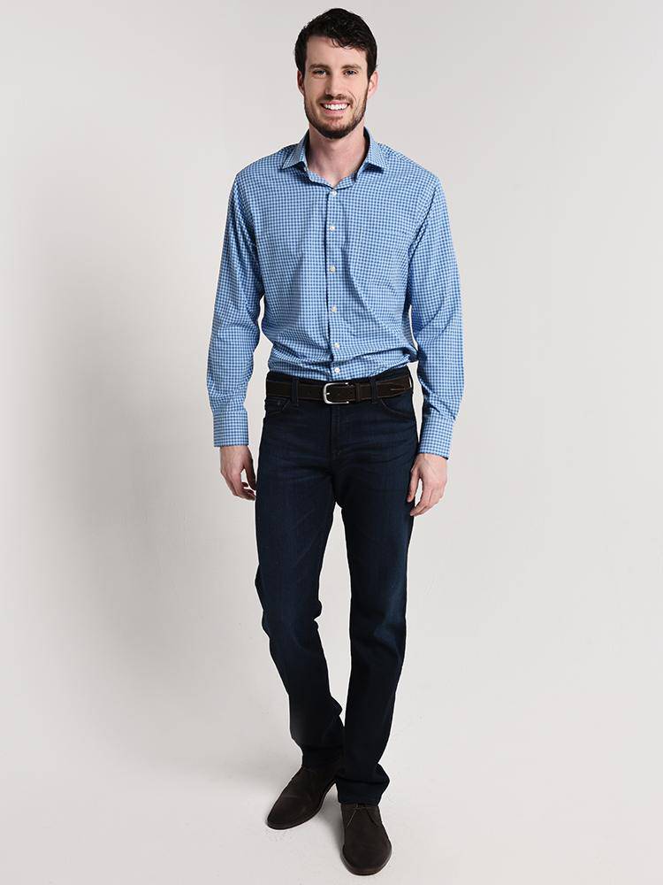  Peter Millar Hills Performance Cotton Touch Sport Shirt