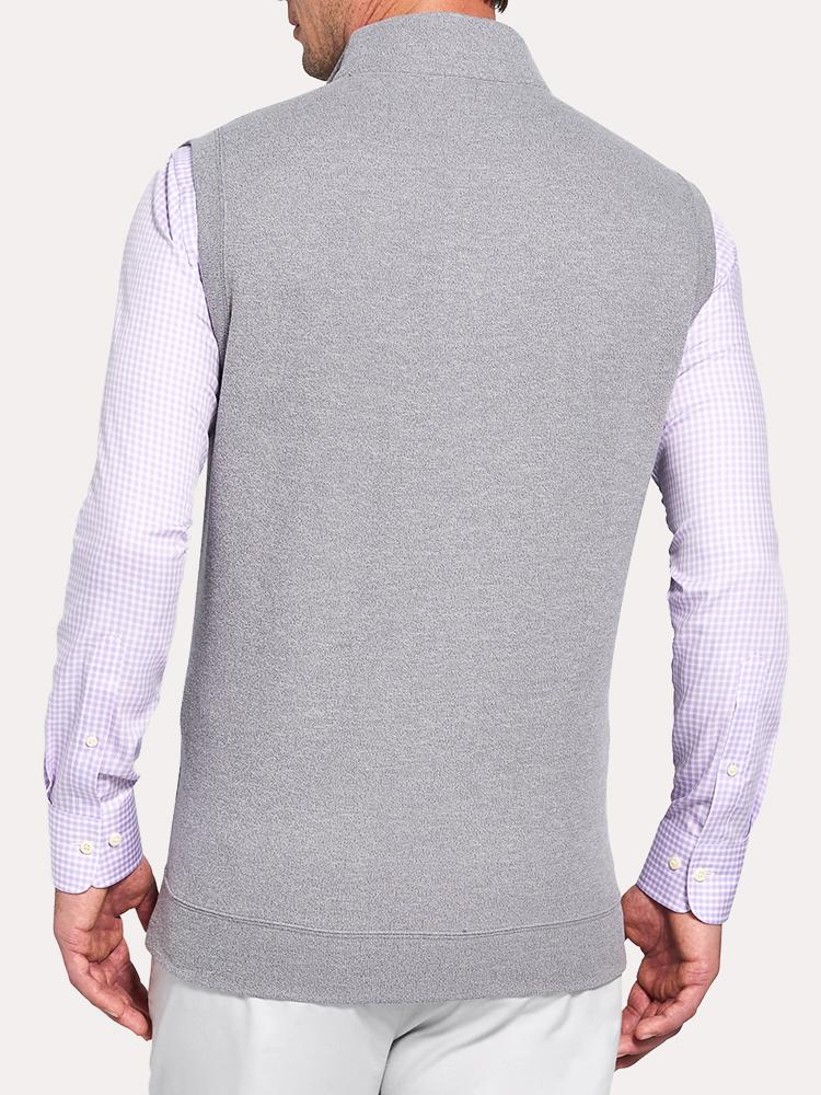  Peter Millar Tri Blend 1/4 Zip Vest