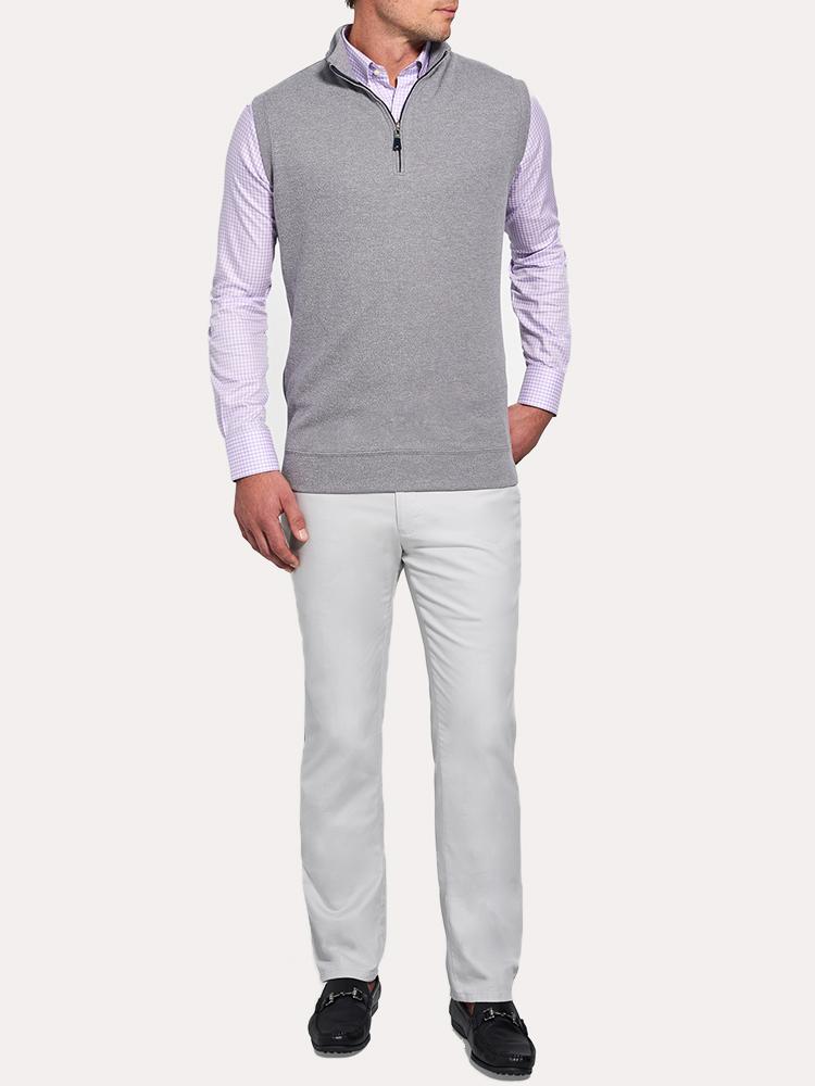  Peter Millar Tri Blend 1/4 Zip Vest