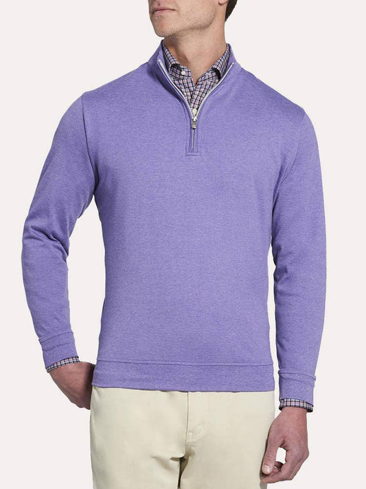  Peter Millar Crown Comfort Interlock 1/4 Zip
