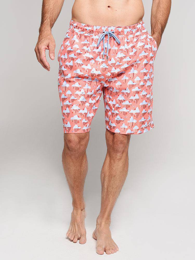  Peter Millar Men's Polar Plunge Swim Trunk