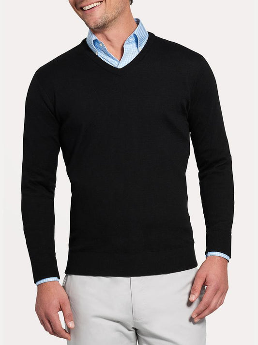  Peter Millar Men's Crown Comfort Cashmere V-Neck Sweater