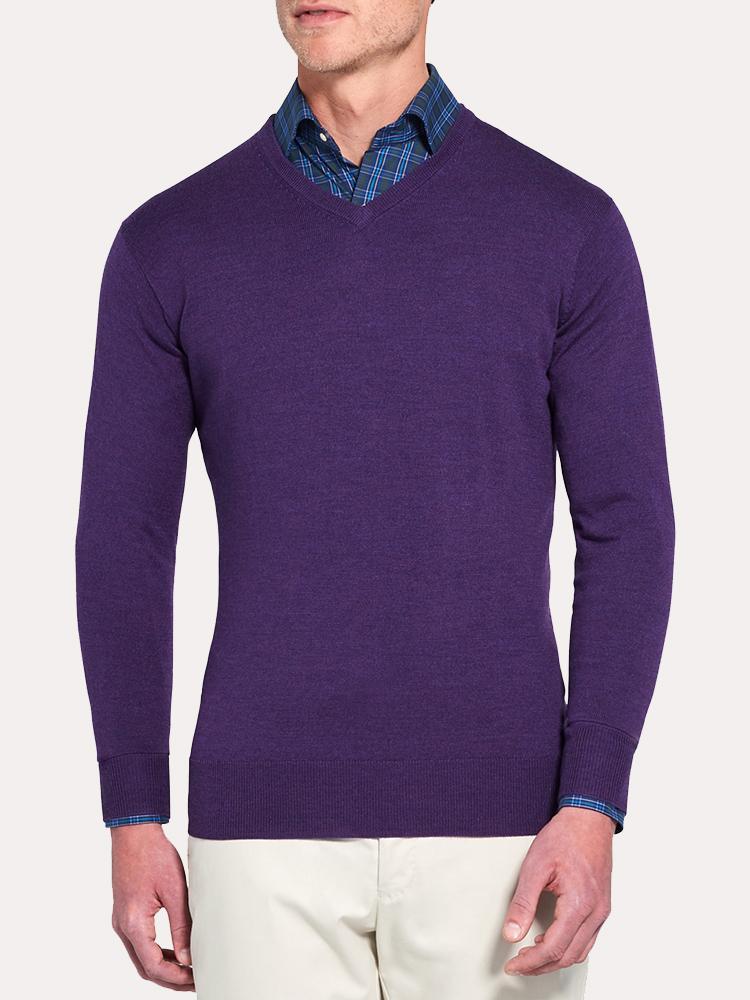  Peter Millar Crown Soft V-Neck Sweater