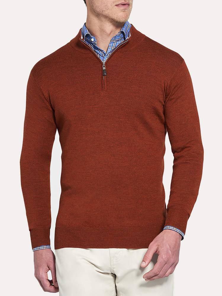  Peter Millar Crown Soft Quarter-Zip Sweater
