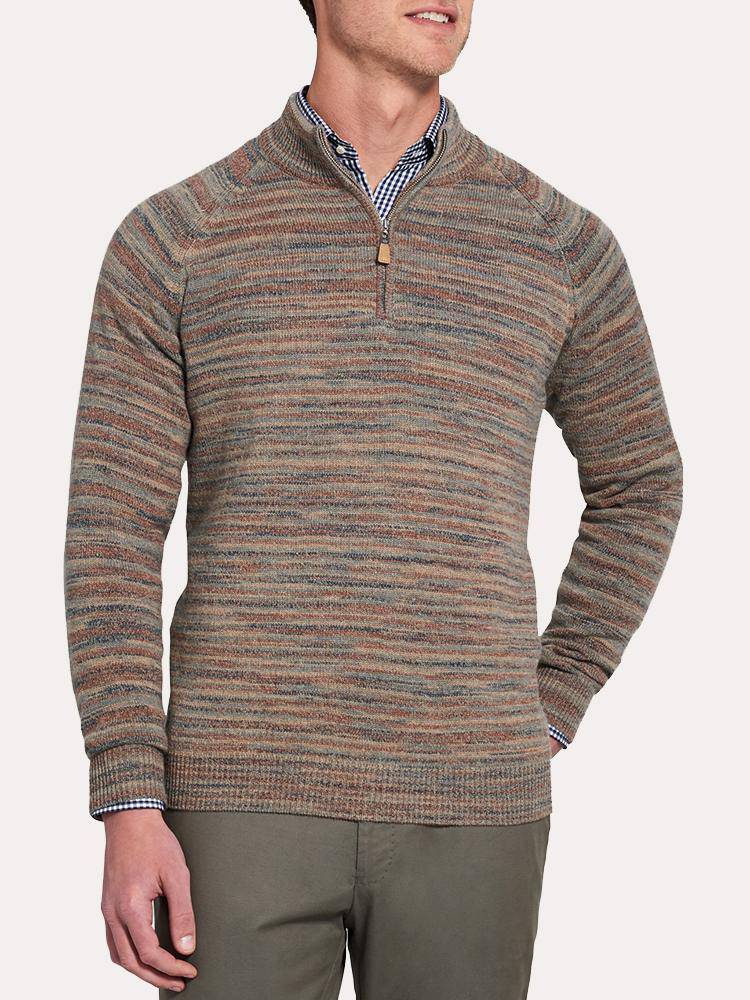  Peter Millar Twisted Cashmere 1/4 Zip