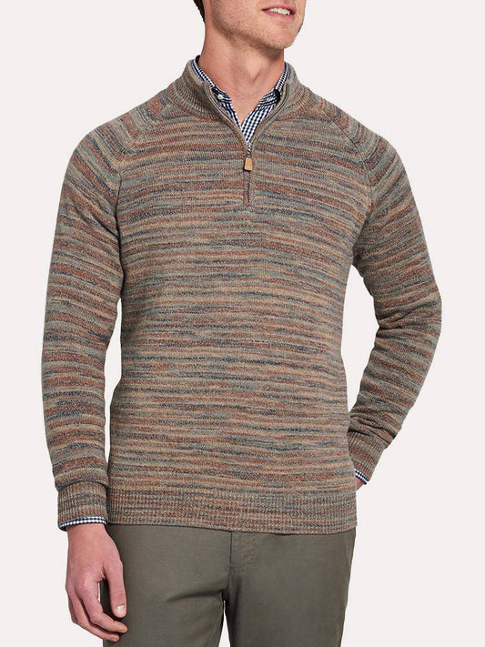  Peter Millar Twisted Cashmere 1/4 Zip