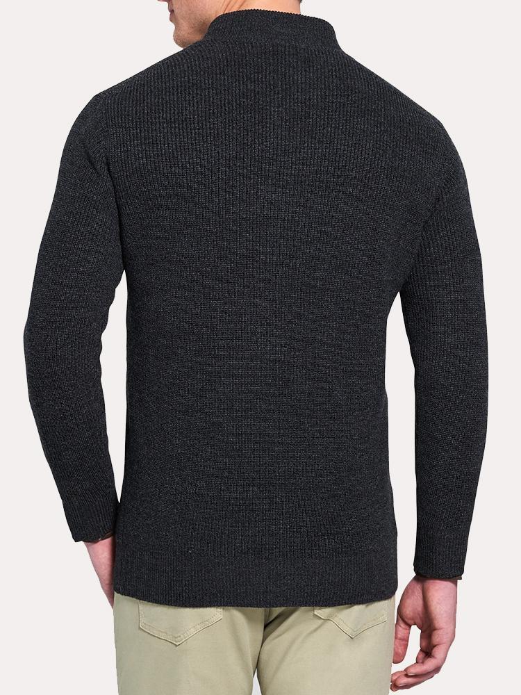  Peter Millar Mountainside 1/4 Zip With Shoulder Detail