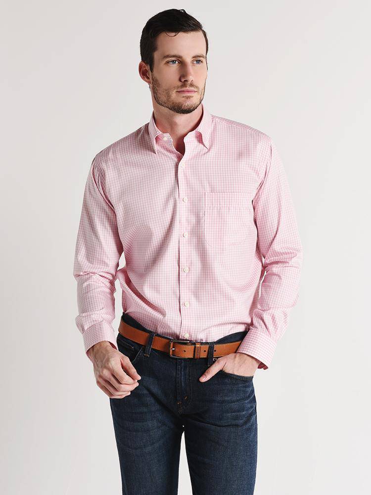  Peter Millar Crown Soft Gingham Shirt