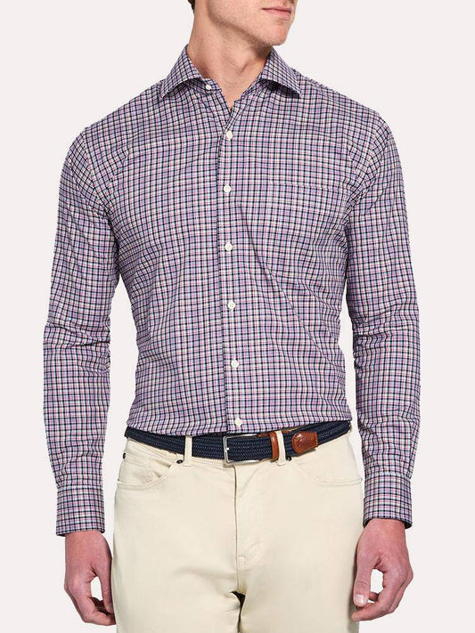  Peter Millar Corwn Ease Triberg Multi Check Shirt
