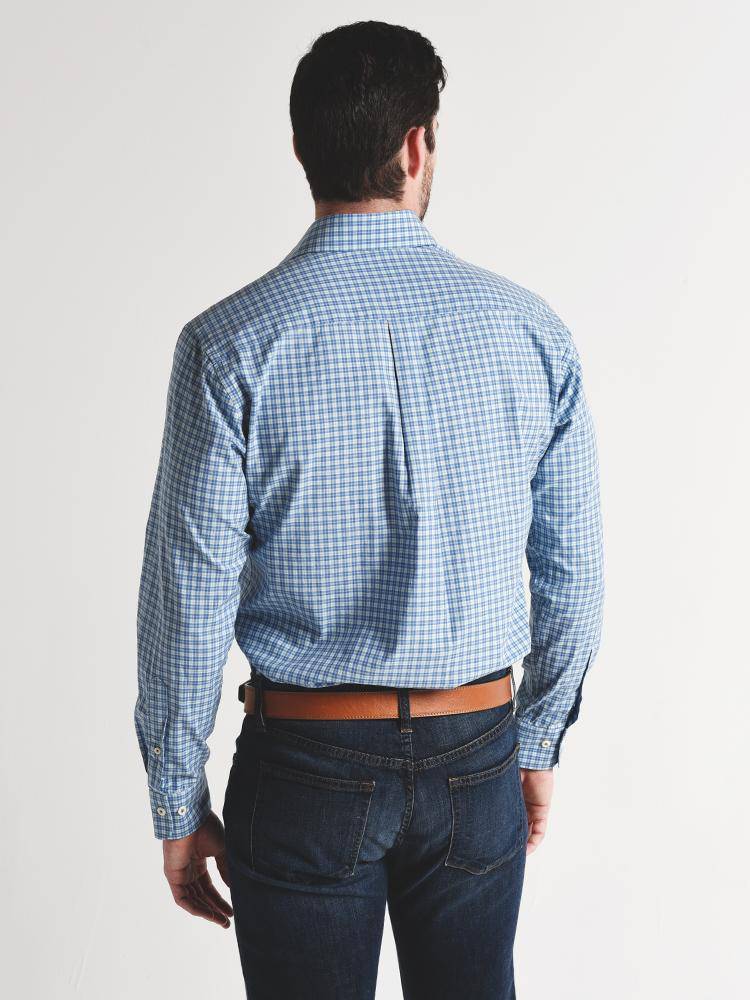  Peter Millar Crown Finish Grimsey Check Shirt