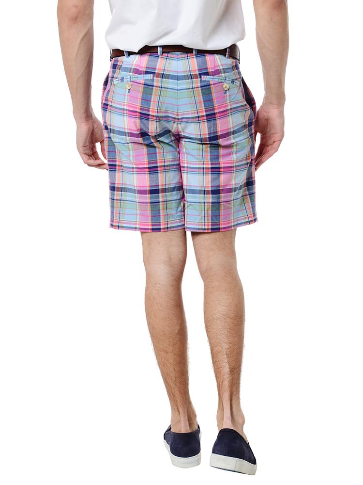  Peter Millar Men's Cotton Plaid Short