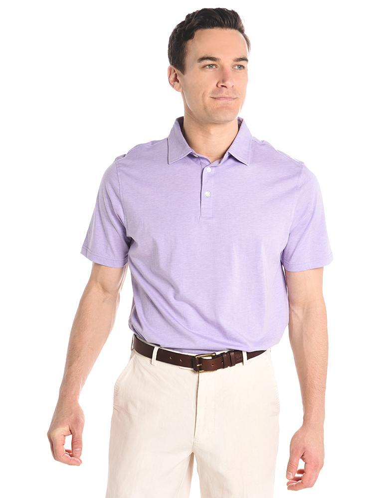  Peter Millar Men's Crown Soft Melange Polo