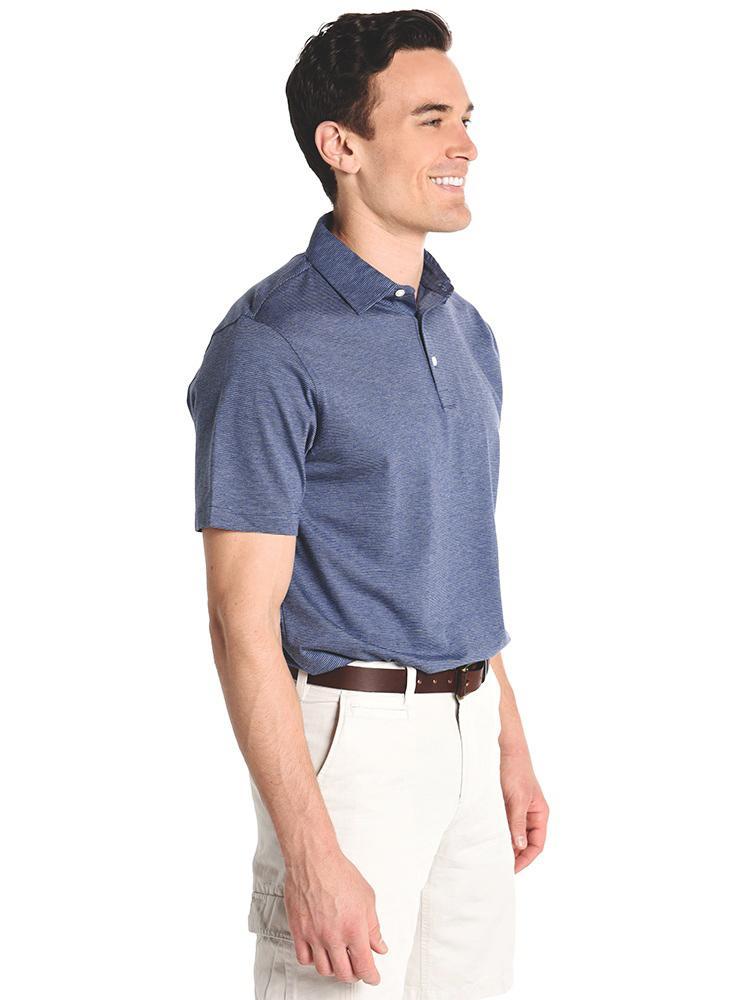  Peter Millar Men's Crown Soft Stripe Polo