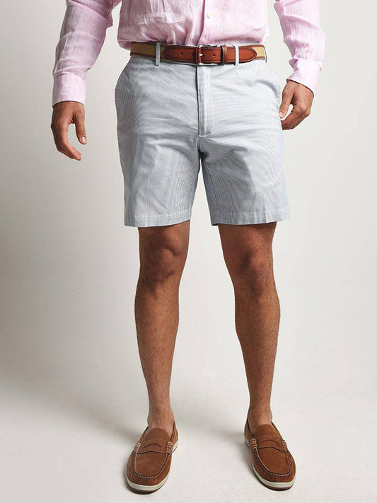 Peter Millar Summer Pinstripe Flat Front Short