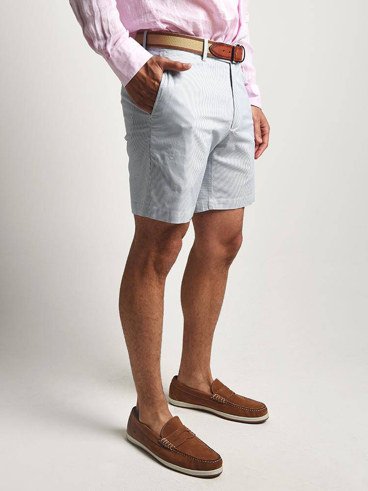  Peter Millar Summer Pinstripe Flat Front Short