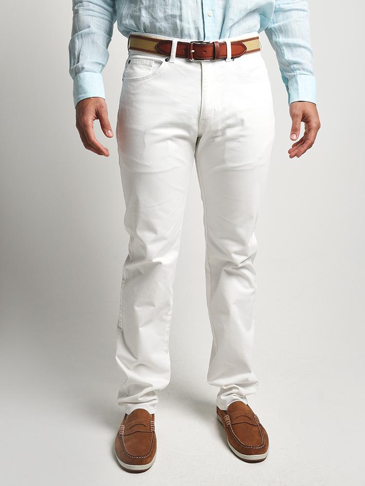  Peter Millar Sateen Stretch Five Pocket Pant