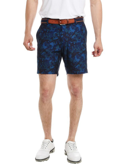  Peter Millar Men's Carrboro Performance Camouflage Fancy Short