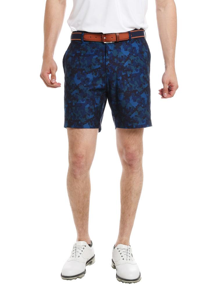 Peter Millar Men's Carrboro Performance Camouflage Fancy Short
