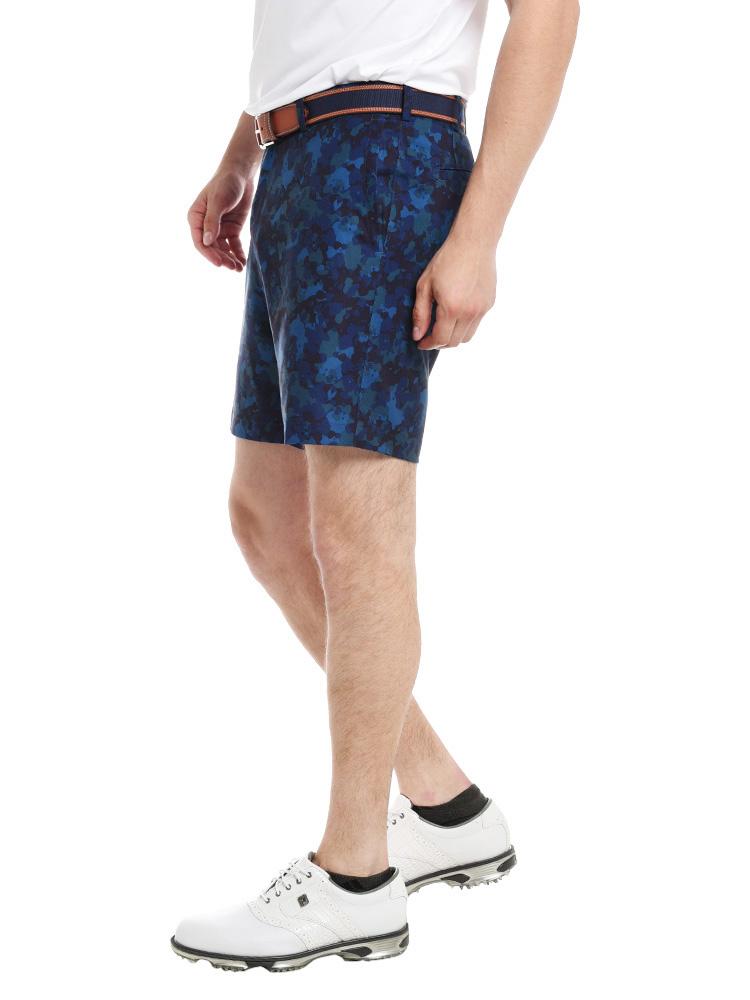  Peter Millar Men's Carrboro Performance Camouflage Fancy Short