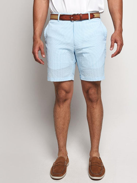  Peter Millar Apex Seersucker Pin Strap Short