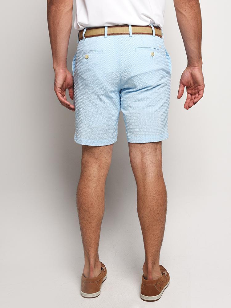  Peter Millar Apex Seersucker Pin Strap Short