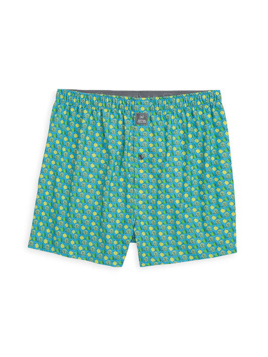  Peter Millar Clark Printed Citrus Stretch Jersey Boxer