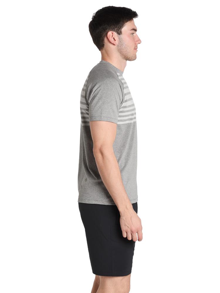  Peter Millar Men's Rio Engineered Stripe Technical T-Shirt