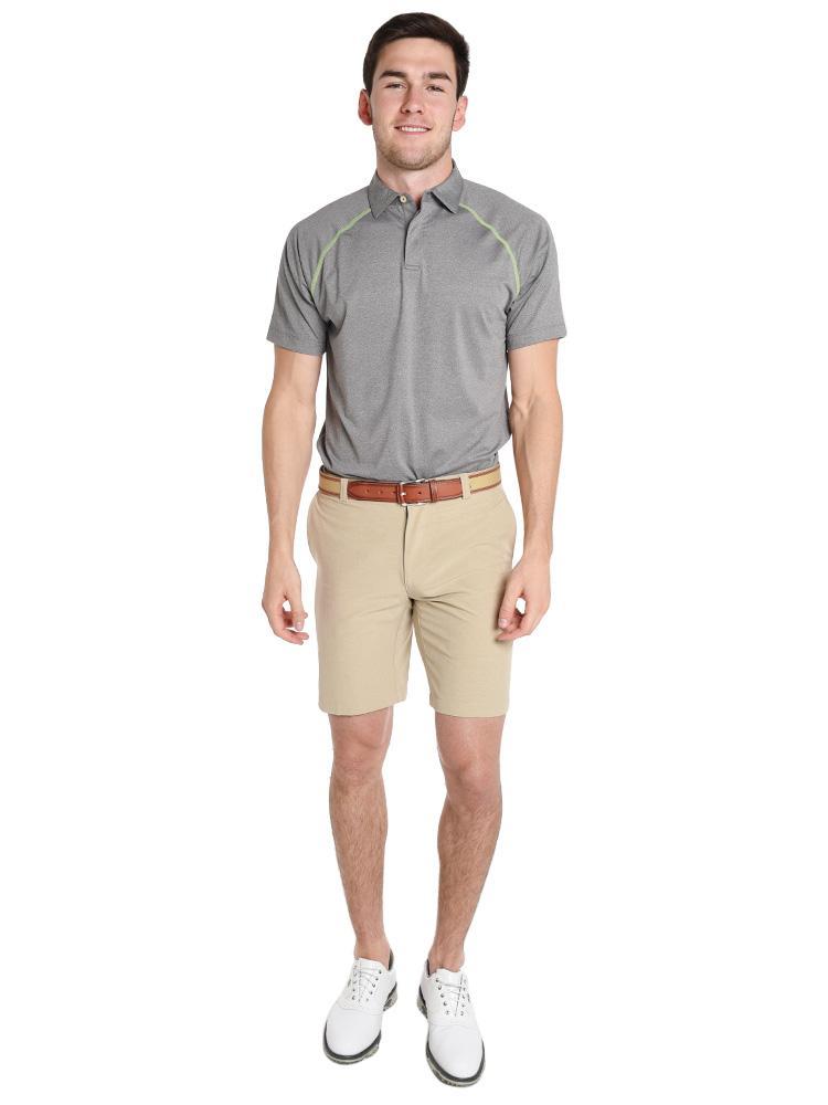  Peter Millar Men's Amsterdam Technical Polo With Contrast Stitching