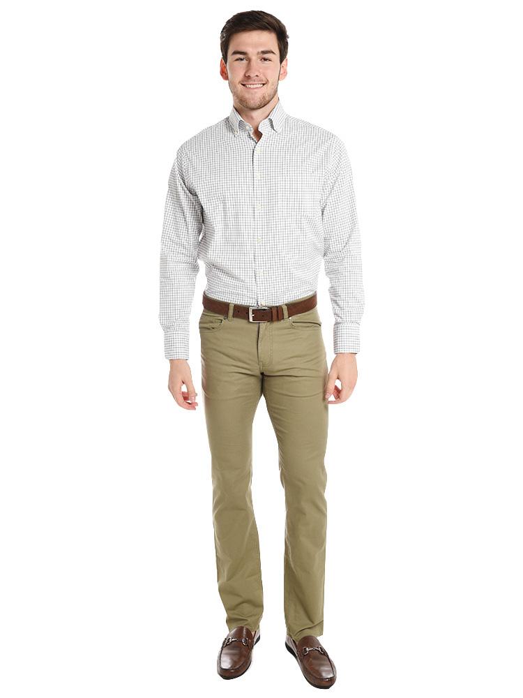  Peter Millar Captain Performance Tattersall Woven