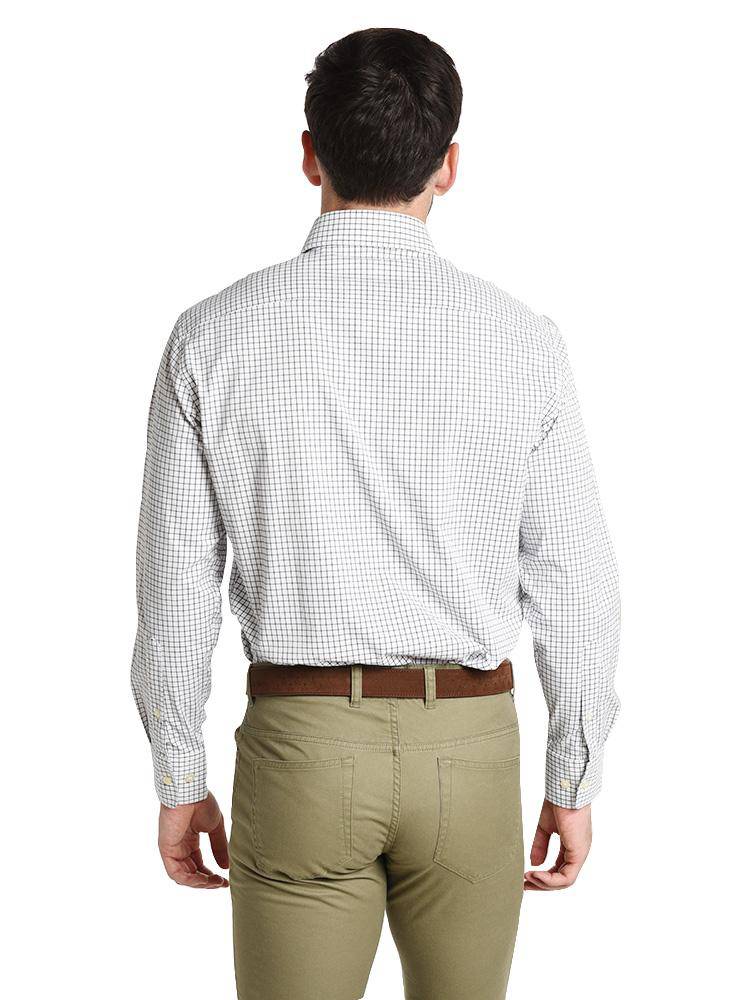  Peter Millar Captain Performance Tattersall Woven