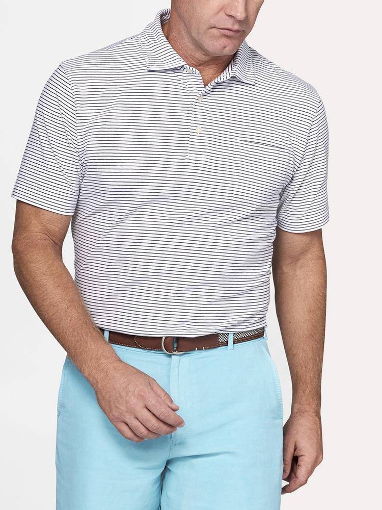  Peter Millar Emerald Seaside Wash Polo
