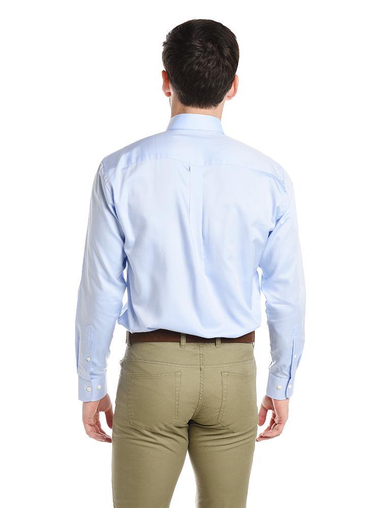  Peter Millar Men's Crown Soft Pinpoint Sport Shirt