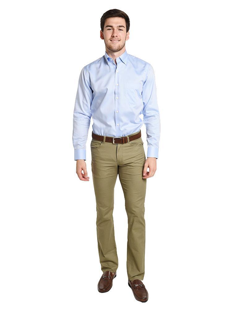  Peter Millar Men's Crown Soft Pinpoint Sport Shirt