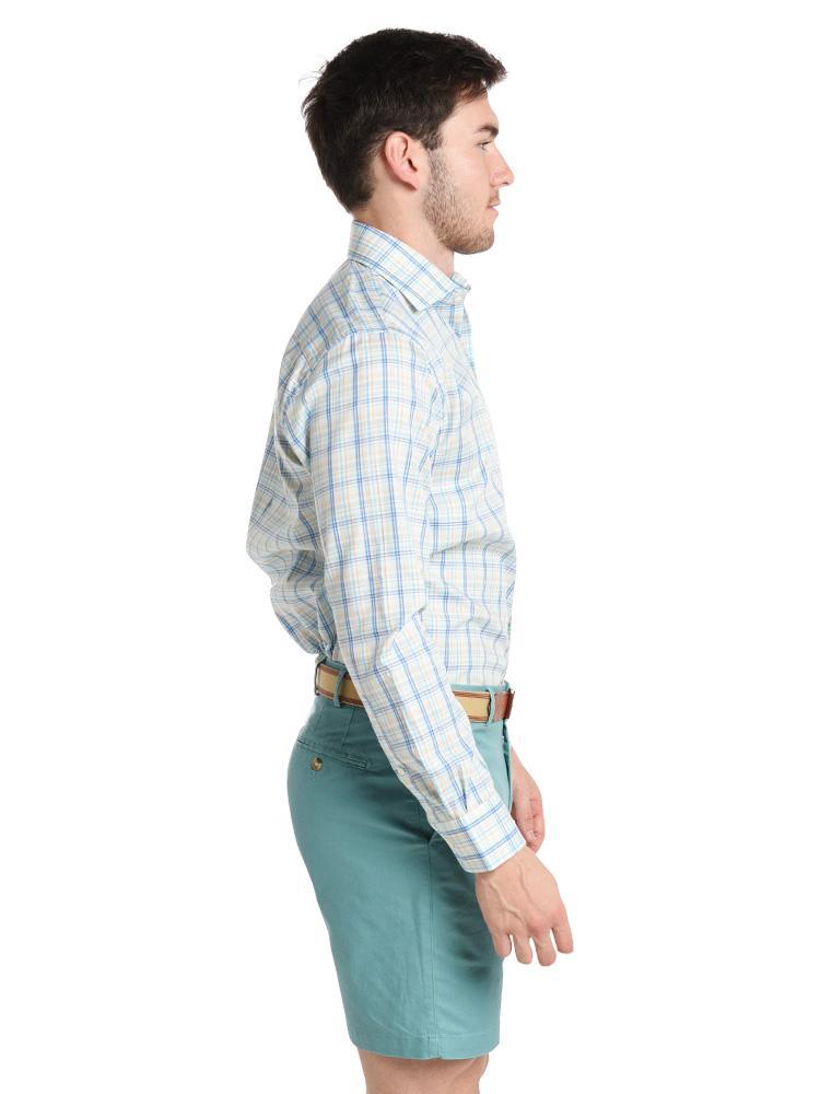  Peter Millar Men's Crown Ease Palazzo Plaid Sport Shirt