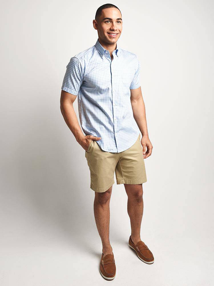  Peter Millar Crown Soft Carlsplaid Sport Shirt