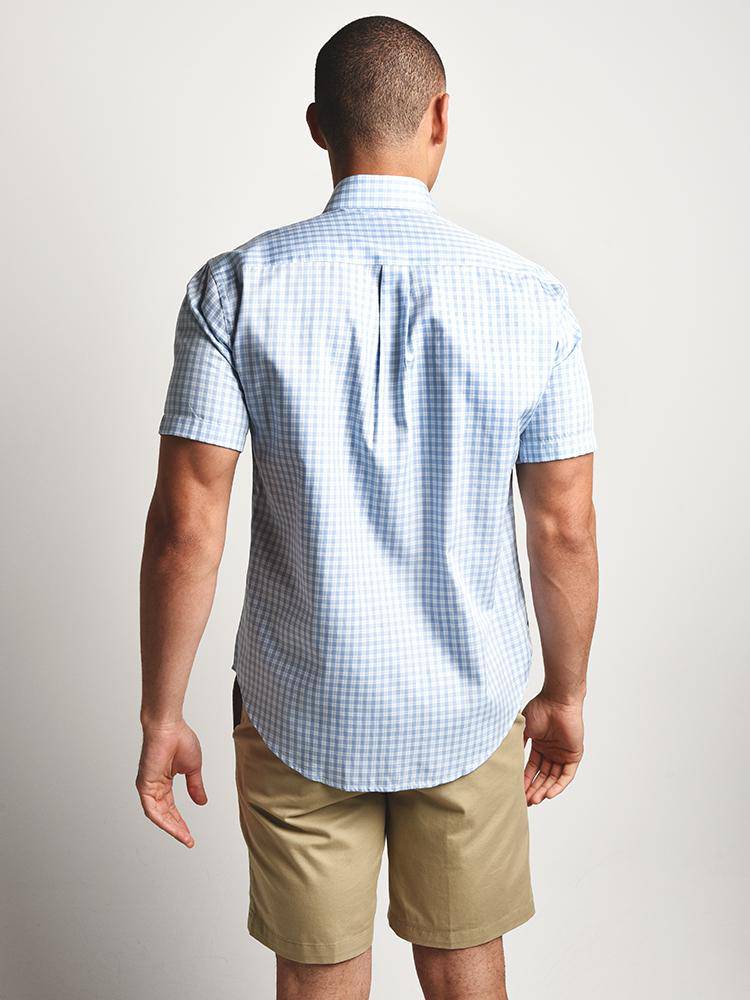  Peter Millar Crown Soft Carlsplaid Sport Shirt