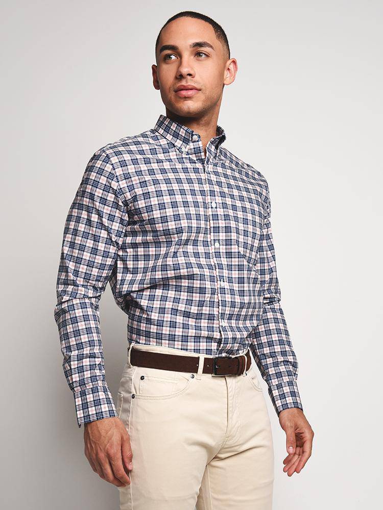  Peter Millar Crown Vintage Americana Plaid Shirt