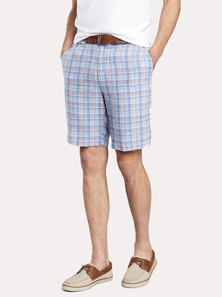  Peter Millar Seaside Madras Shorts