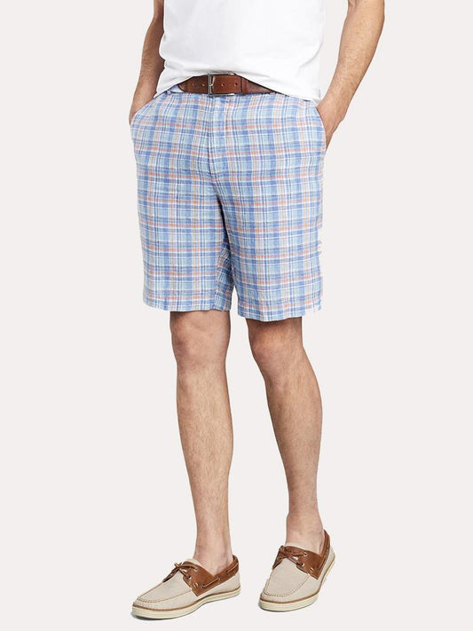  Peter Millar Seaside Madras Shorts